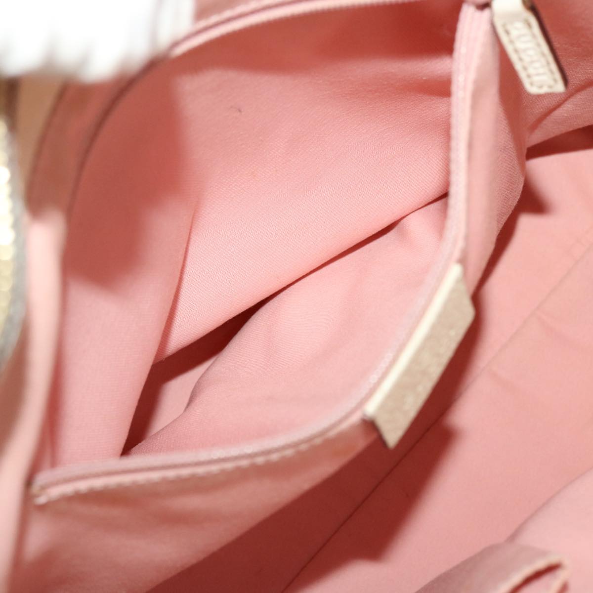 GUCCI GG Canvas Tote Bag Pink 139552 44265