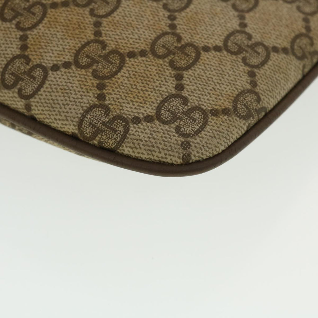 GUCCI GG Canvas Web Sherry Line Shoulder Bag Beige Red 904.02.047 44304