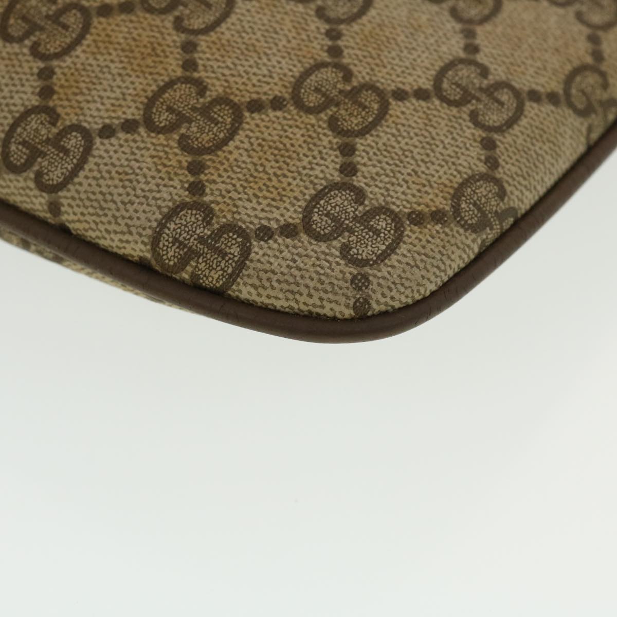 GUCCI GG Canvas Web Sherry Line Shoulder Bag Beige Red 904.02.047 44304
