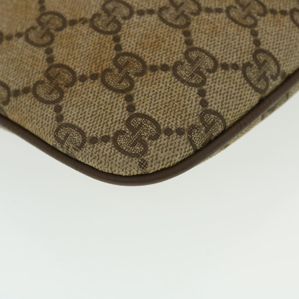 GUCCI GG Canvas Web Sherry Line Shoulder Bag Beige Red 904.02.047 44304