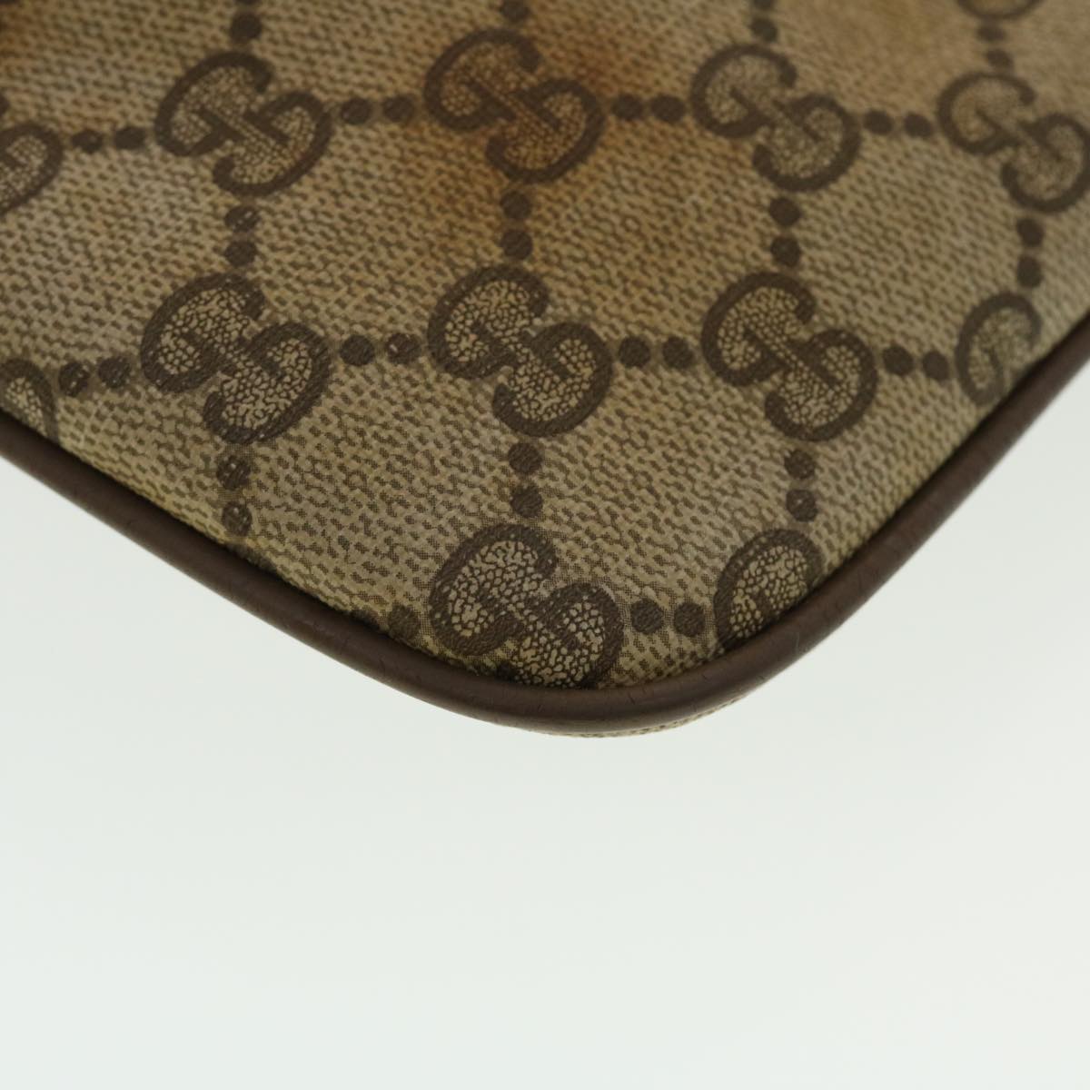 GUCCI GG Canvas Web Sherry Line Shoulder Bag Beige Red 904.02.047 44304