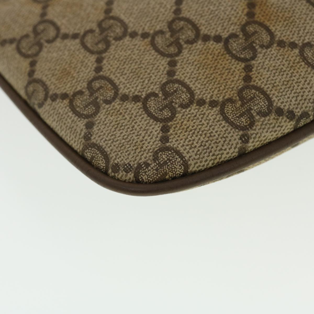 GUCCI GG Canvas Web Sherry Line Shoulder Bag Beige Red 904.02.047 44304