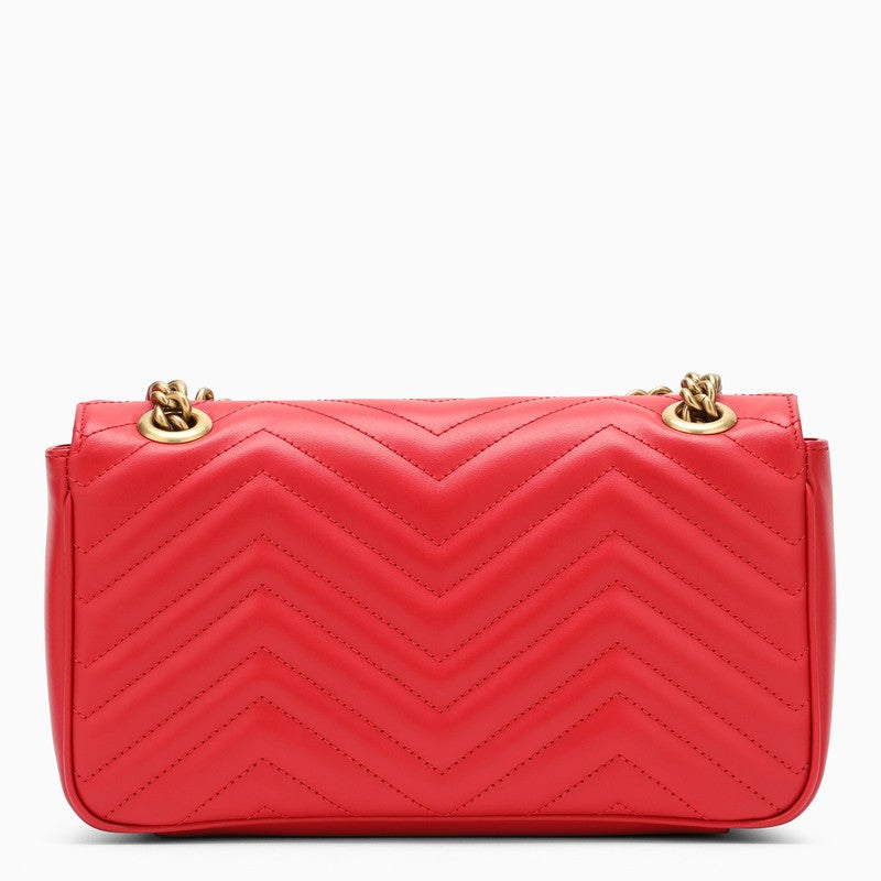 Gucci Gg Marmont Red Small Shoulder Bag Women