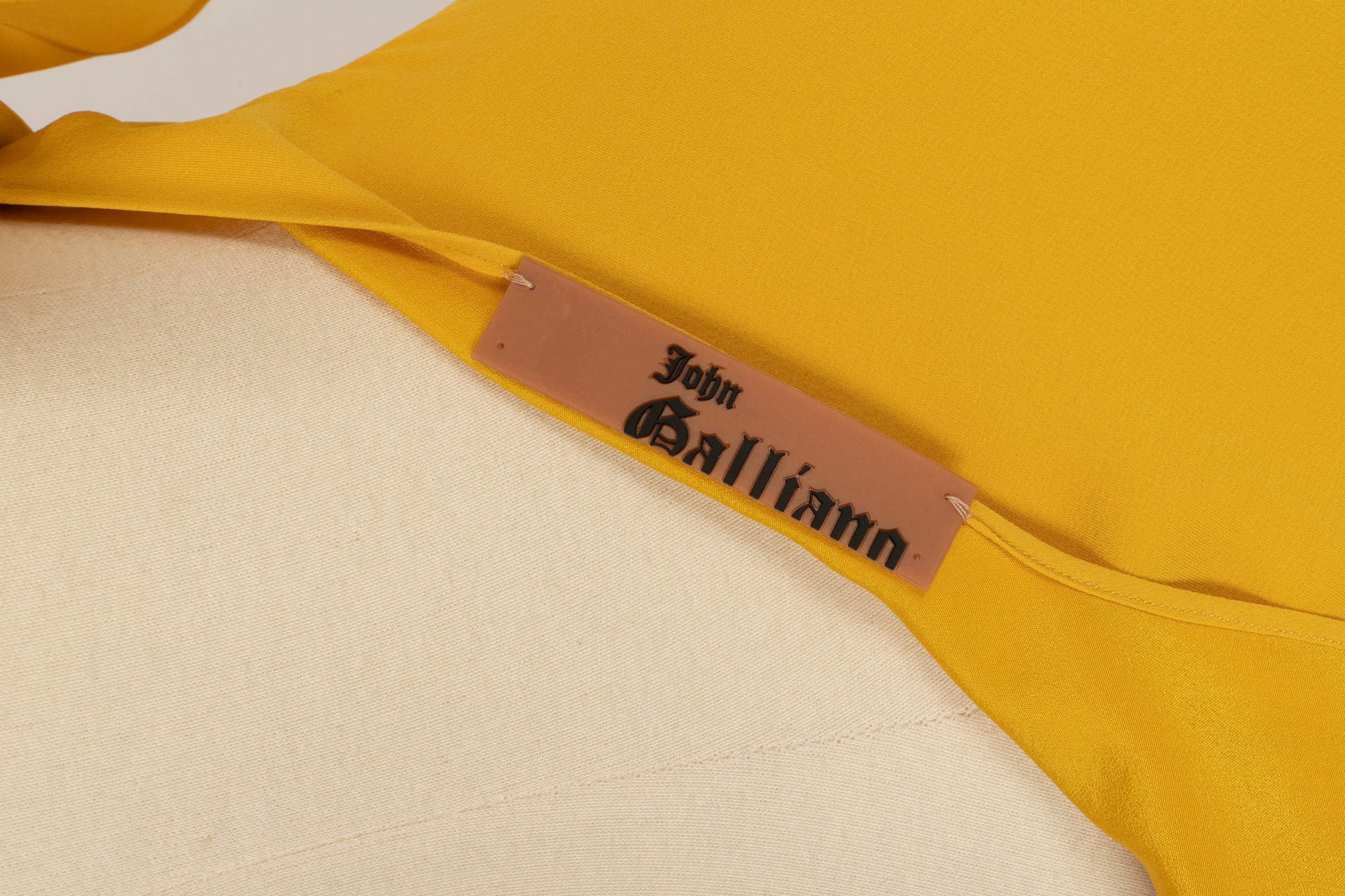 Longue robe John Galliano