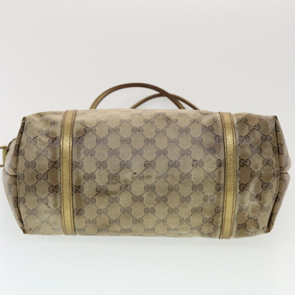 GUCCI GG Supreme Shoulder Bag Beige 197953 44426