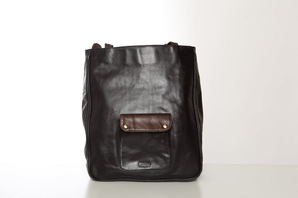 Moschino Black & Brown Handbag