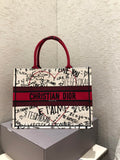 GLAMI MeGLAMIum Book Tote Bag By Maria Grazia Chiuri For Women 14in/36cm CD