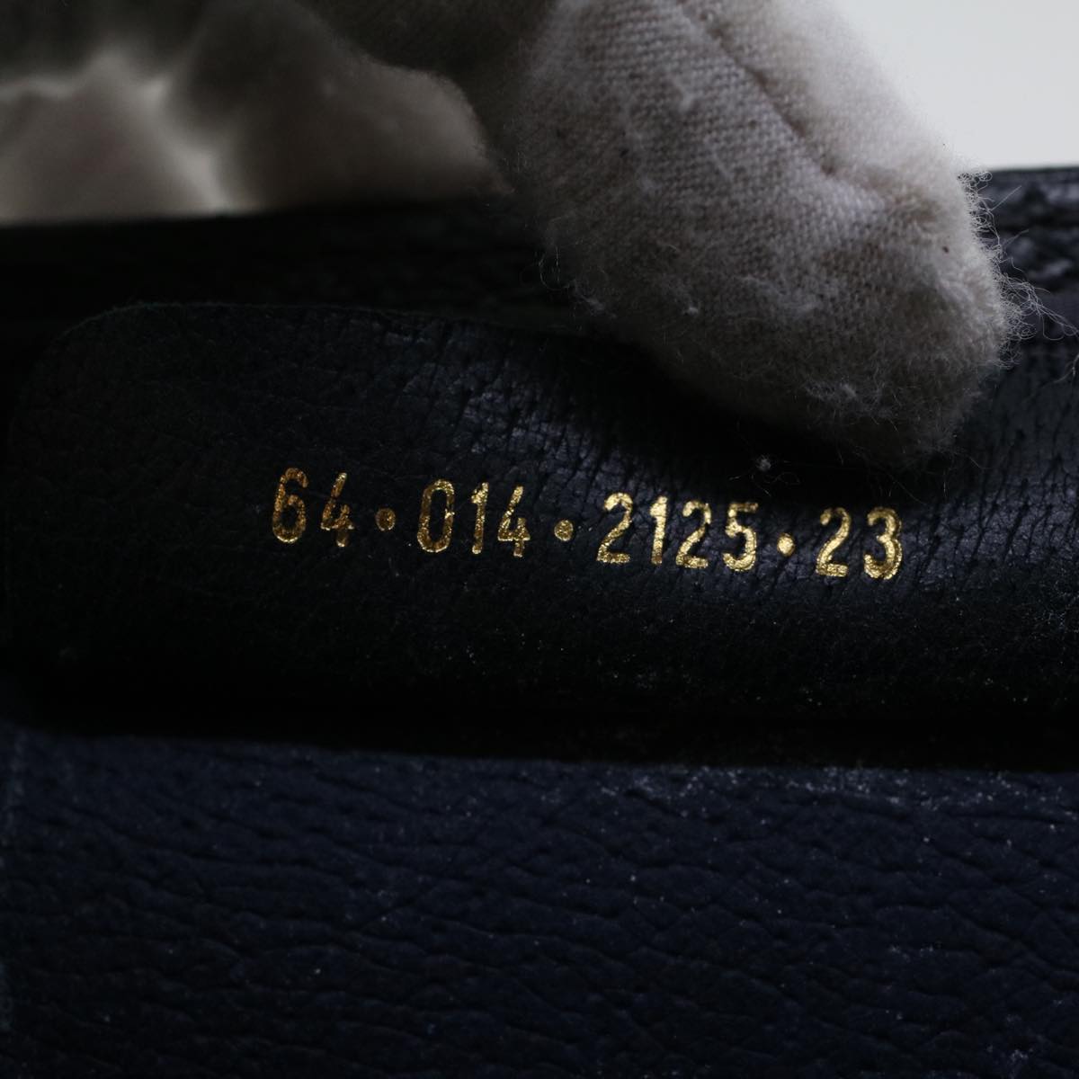 GUCCI GG Canvas Sherry Line Clutch Bag Gray Red Navy 64.014.2125.23 44752