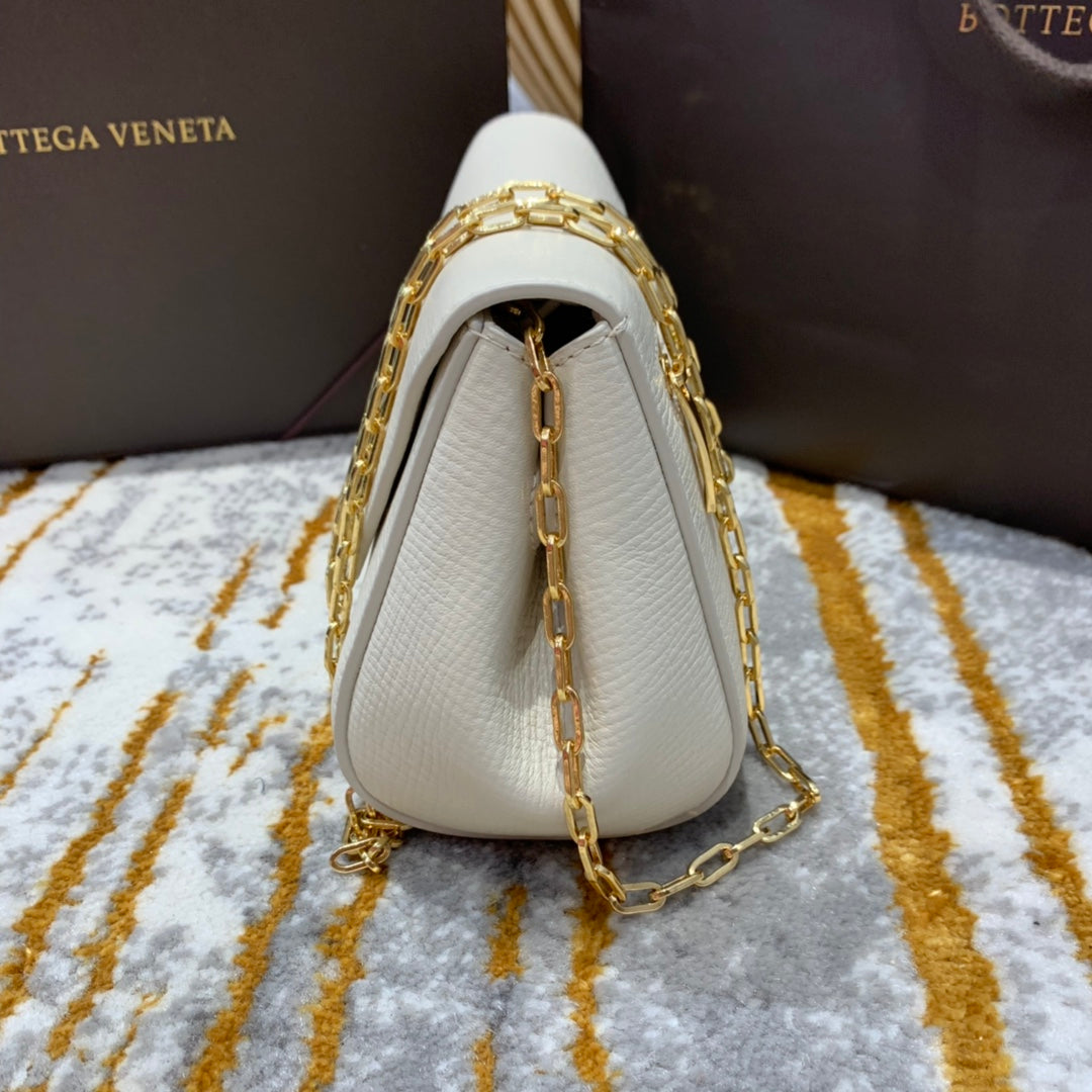 GLAMI Mini Angle Palmellato Bag White, For Women, WomenÃƒÂ¢Ã¢â€šÂ¬Ã¢â€žÂ¢s Bags 7.5in/19cm