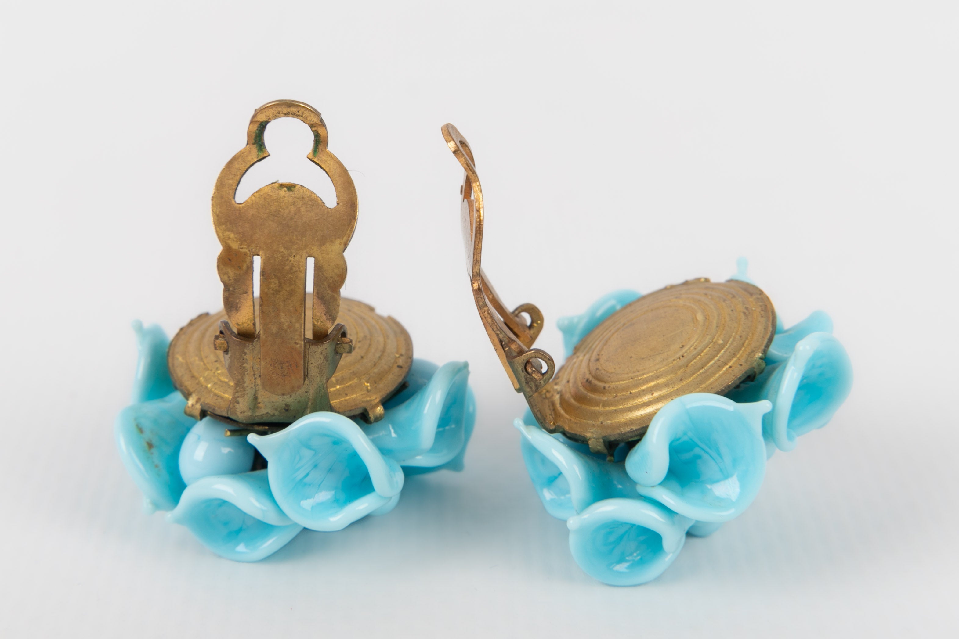 Boucles d'oreilles en pÃƒÆ’Ã‚Â¢te de verre Maison Rousselet