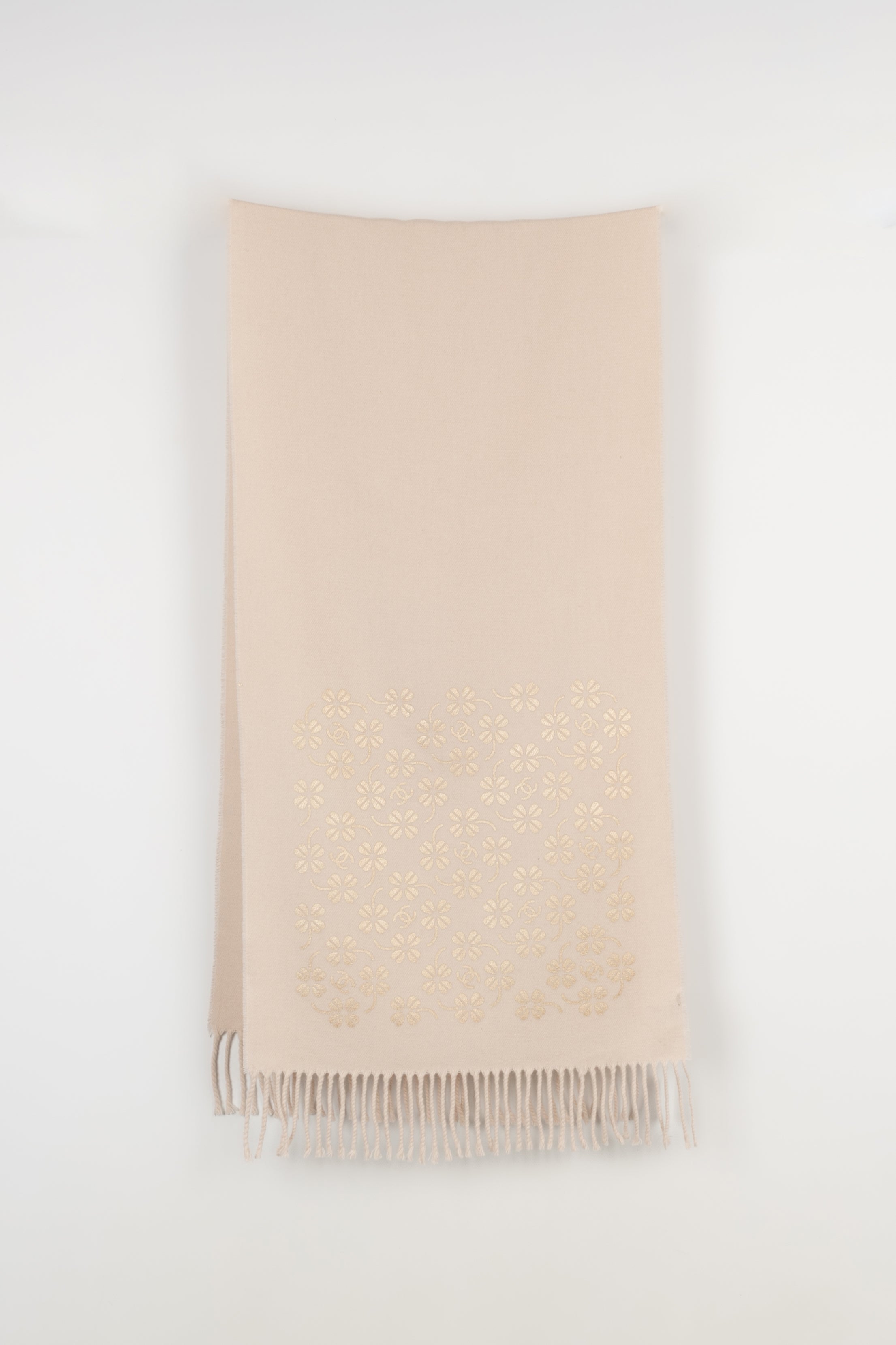 Echarpe en laine et cachemire Chanel
