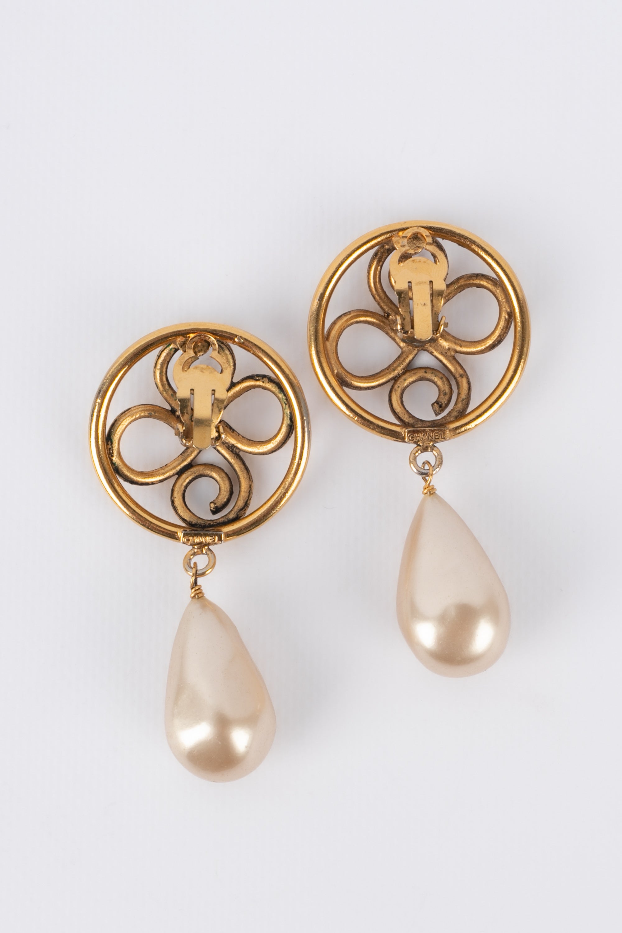 Boucles d'oreilles Chanel Haute Couture