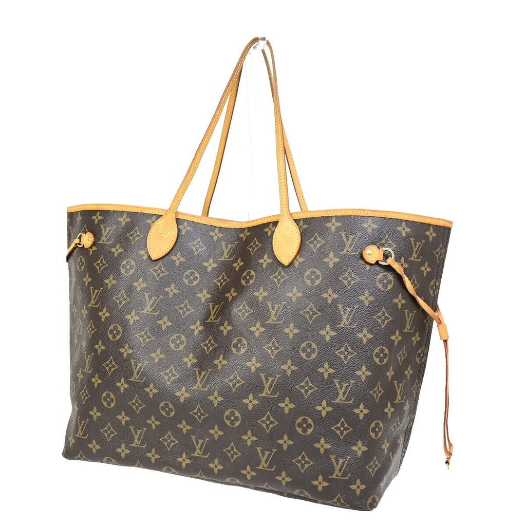 Louis Vuitton Neverfull Gm  Canvas Tote Bag