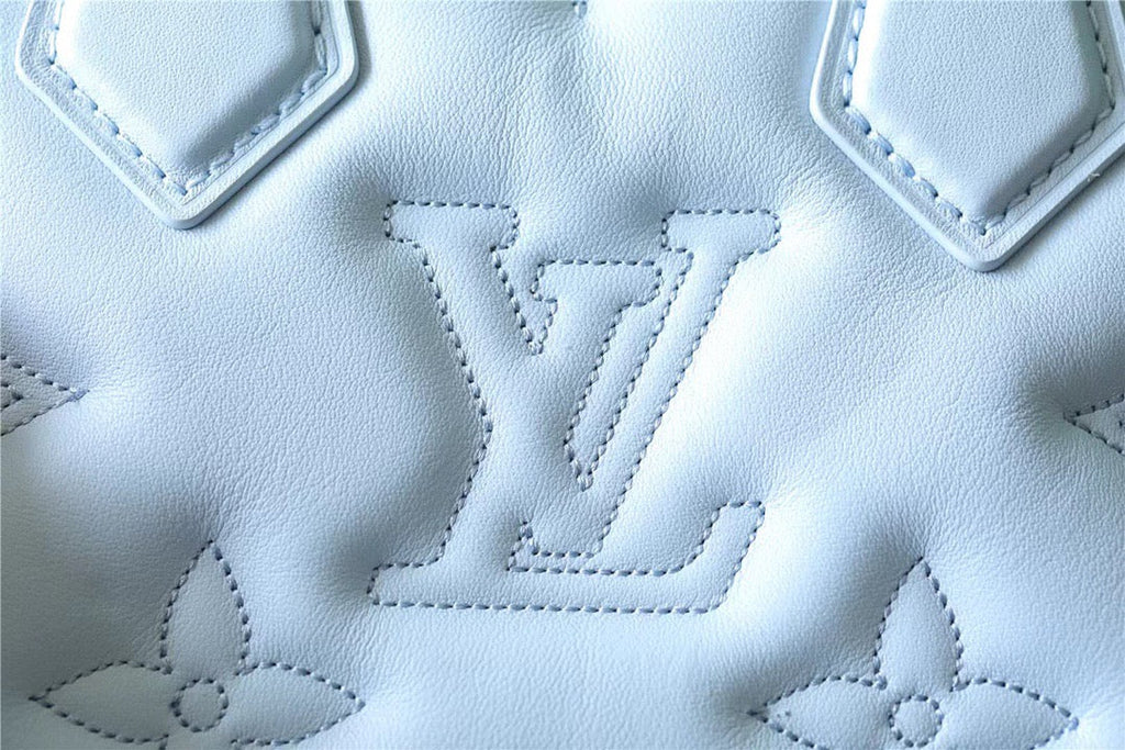 LV Alma GLAMI Bag Handbags,  Shoulder and Cross Body Bags For Women In Bleu Glacier Blue 9.6in/25cm LV M59822
