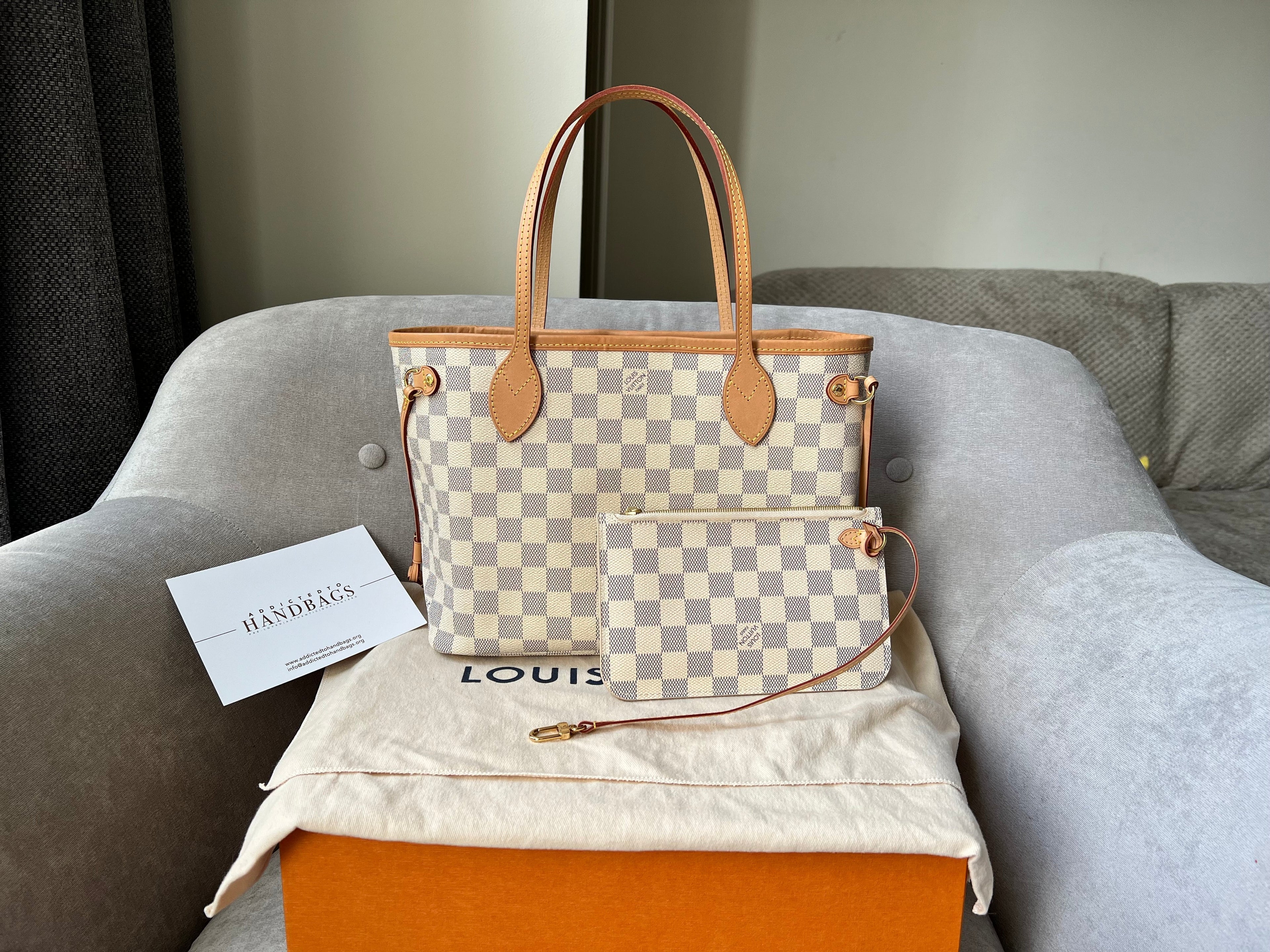 Louis Vuitton Neverfull PM Damier Azur (RRP £1360)