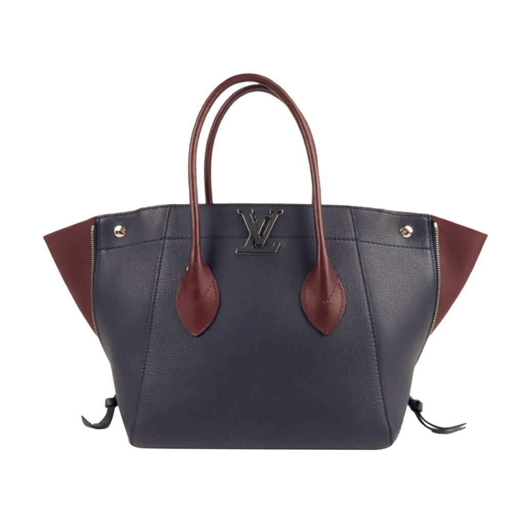 Blue Louis Vuitton Louis Vuitton Freedom Satchel