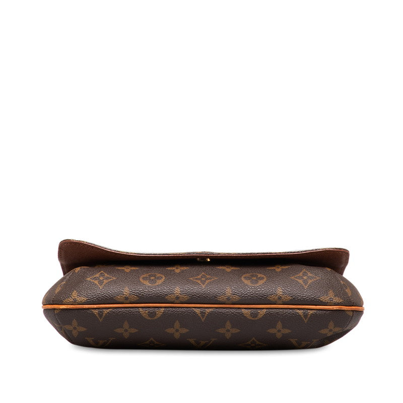 Louis Vuitton Monogram Musette Tango Short Shoulder Bag Handbag M51257 Brown PVC Leather  Louis Vuitton