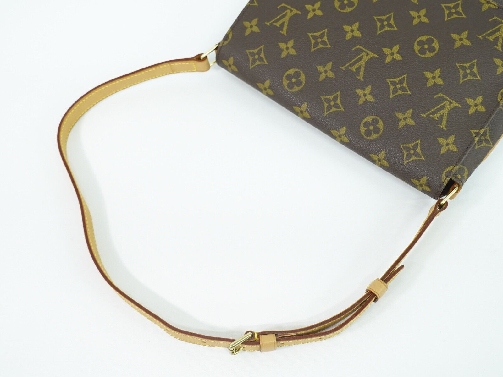 Louis Vuitton Musette Tango  Canvas Shoulder Bag