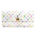 Louis Vuitton Portefeuille Sarah  Canvas Wallet  ()