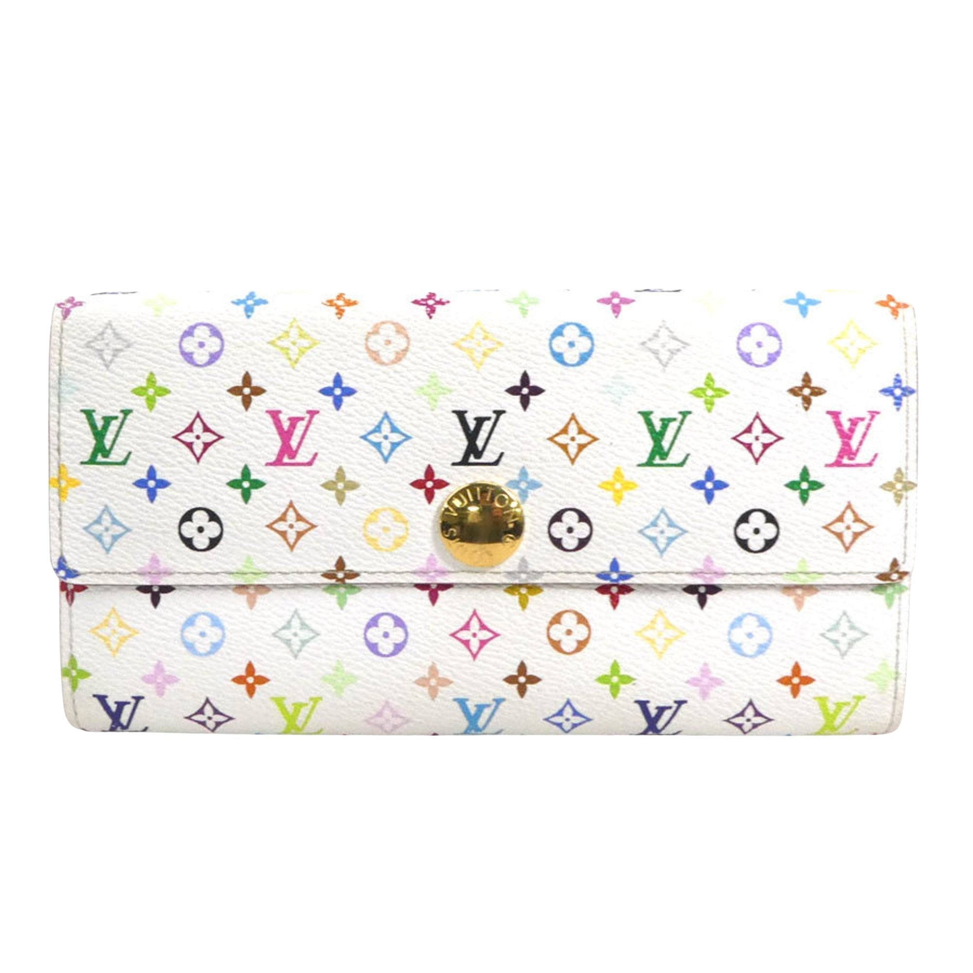 Louis Vuitton Portefeuille Sarah  Canvas Wallet  ()
