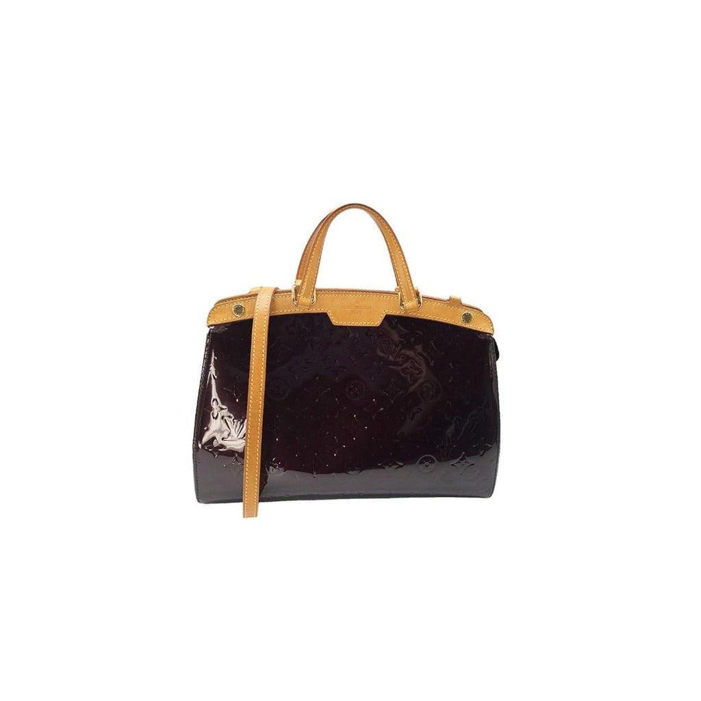 Louis Vuitton Monogram Vernis Brea MM Satchel