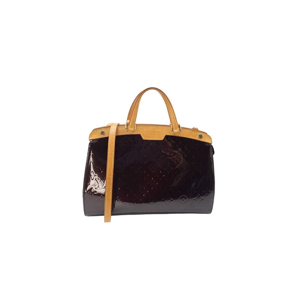 Louis Vuitton Monogram Vernis Brea MM Satchel