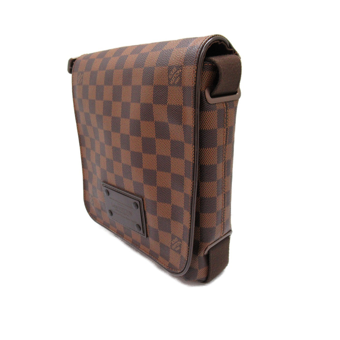 Louis Vuitton Brooklyn Messenger Bag PVC Coated Linen Damiens  Brown  N51210