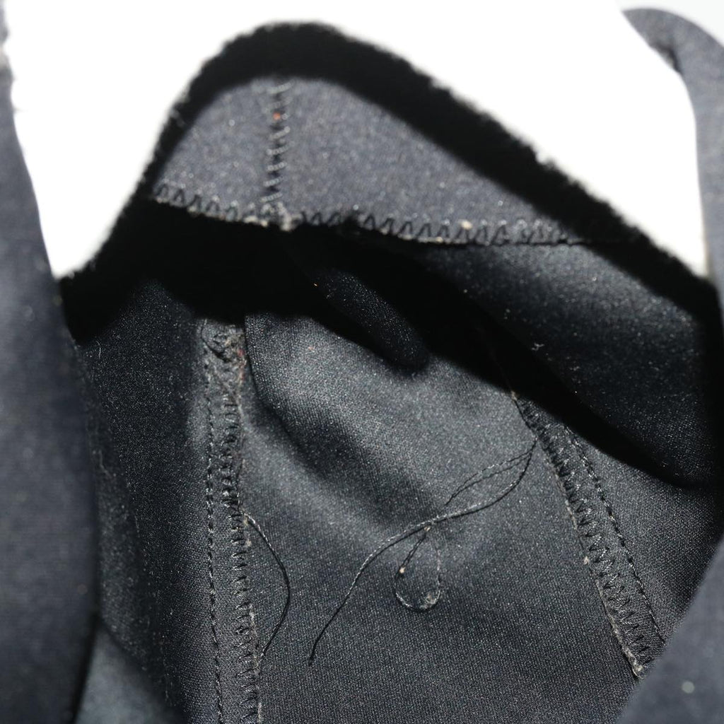 FENDI Mamma Baguette Shoulder Bag Nylon Black 45194