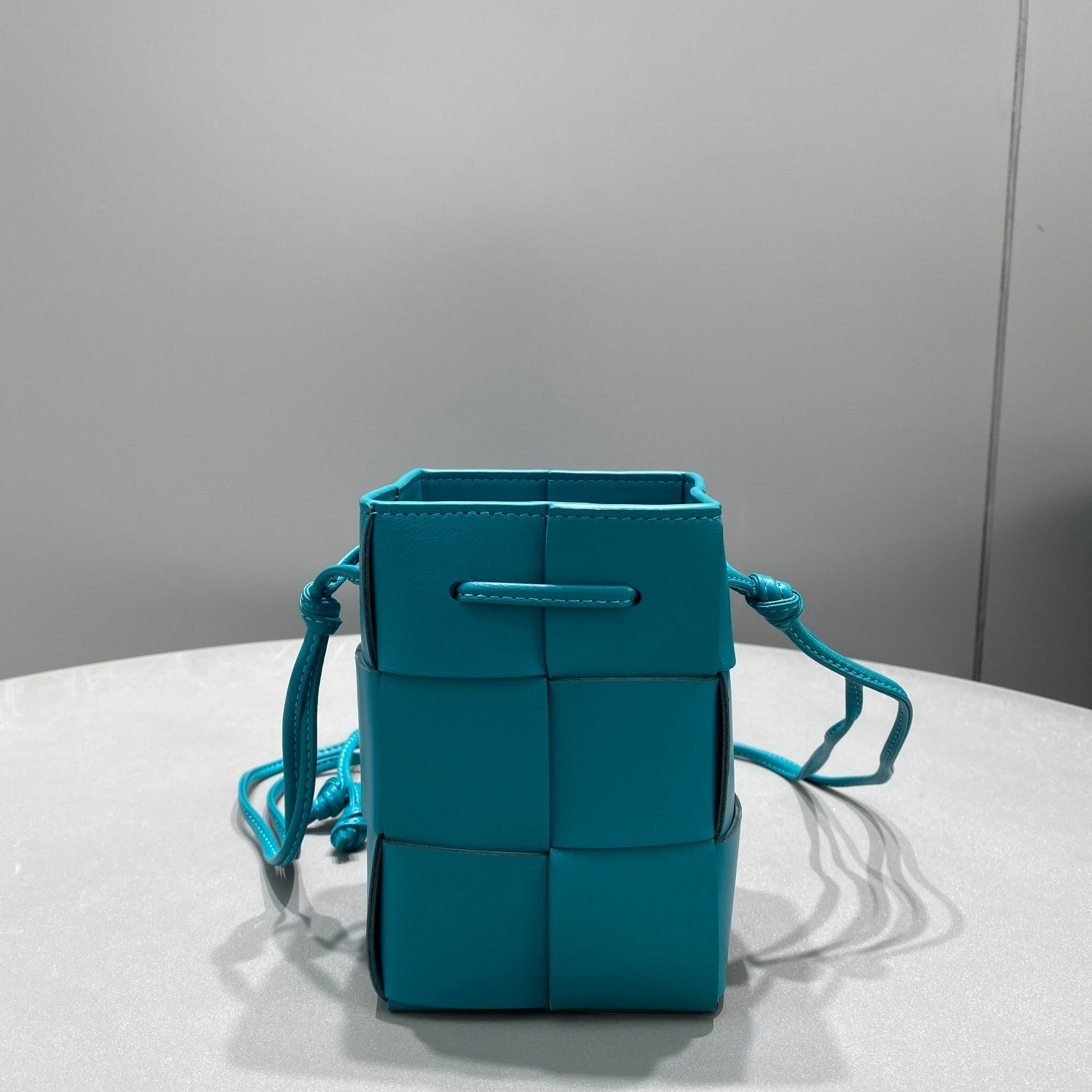 GLAMI Mini Cassette Bucket Bag Blue, For Women, Bags 5.5in/14cm