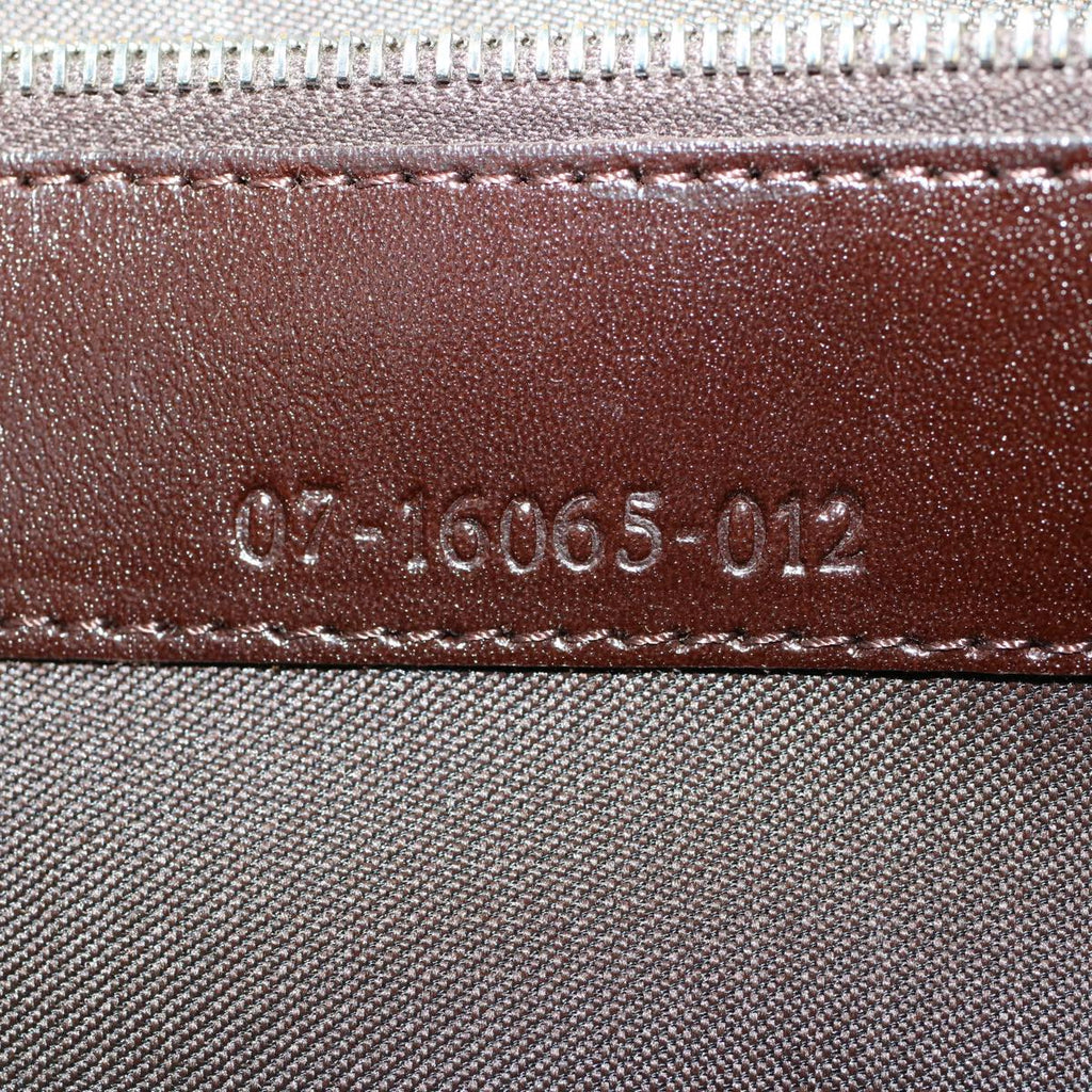 FENDI Zucca Canvas Long Wallet Black Brown 45644