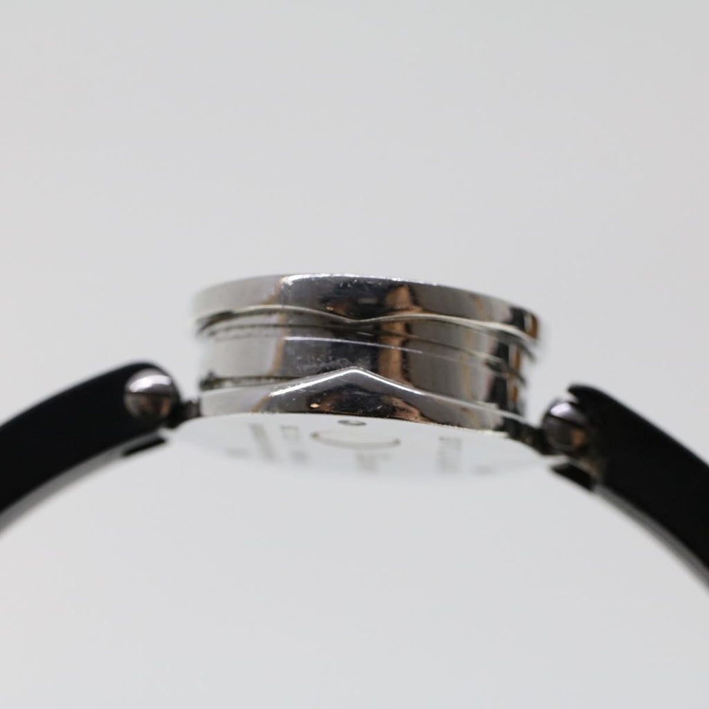 BVLGARI Watches Zero One Stainless Steel Silver Black Auth 45729