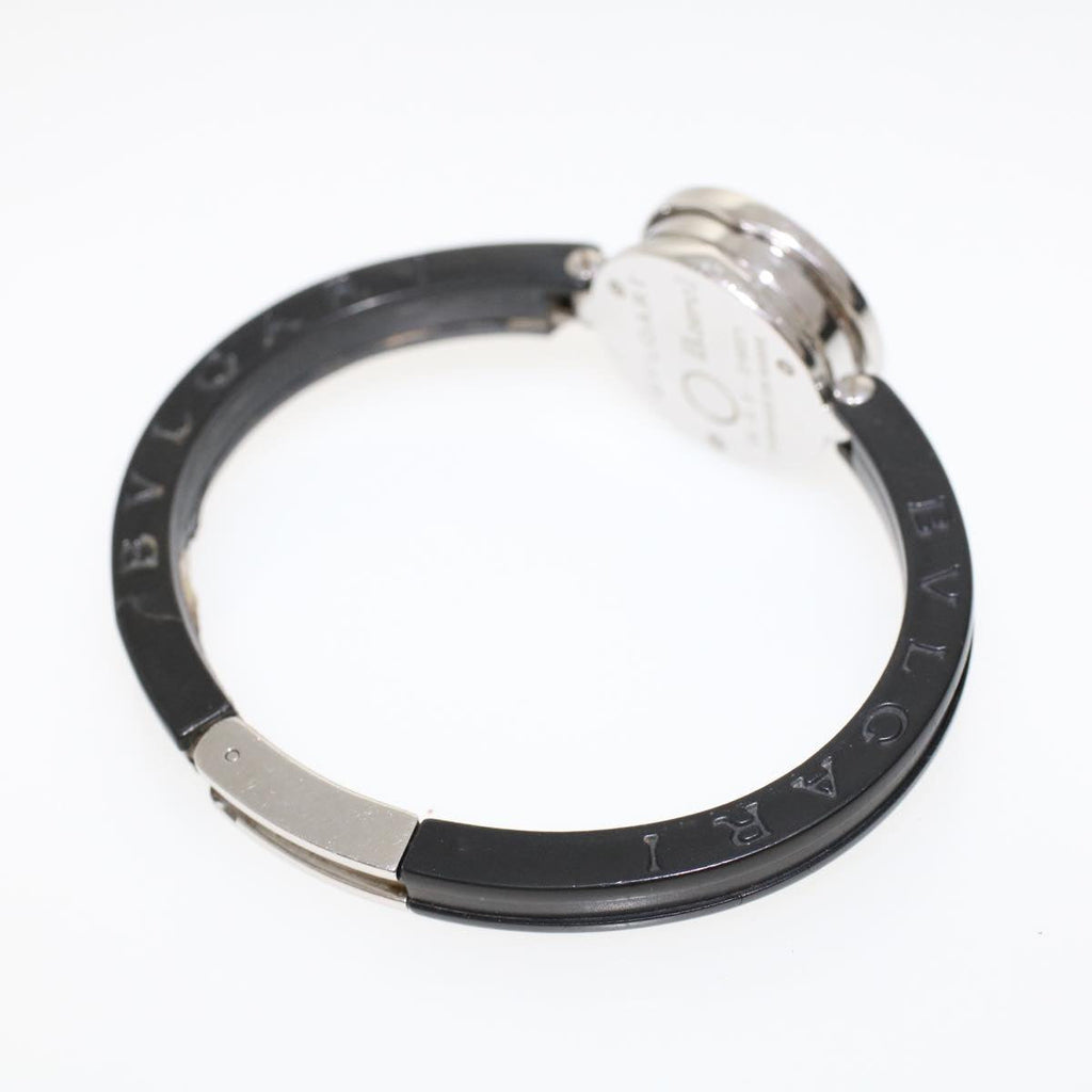 BVLGARI Watches Zero One Stainless Steel Silver Black Auth 45729