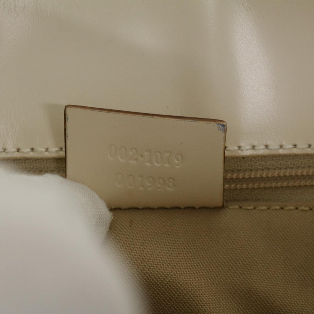GUCCI GG Canvas Hand Bag Canvas Beige 45852