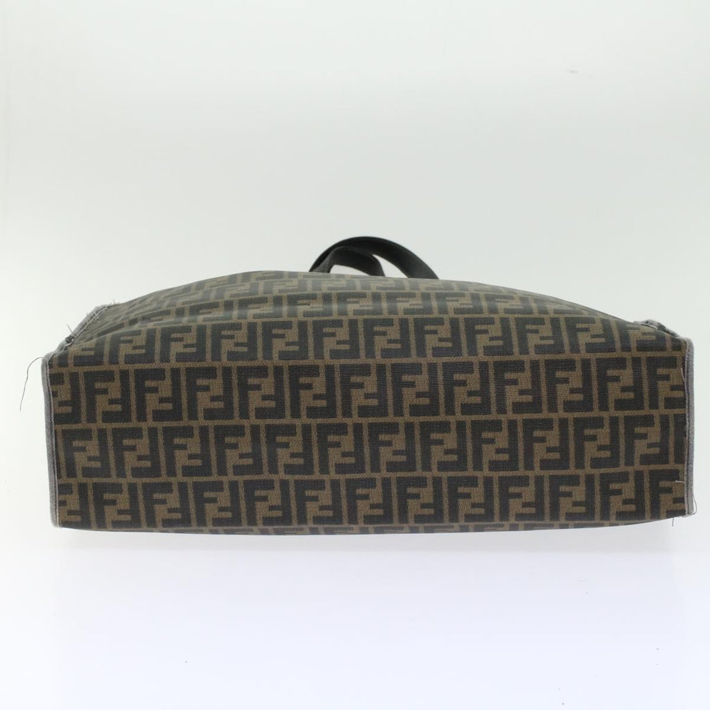 FENDI Zucca Canvas Hand Bag 2Set Black Brown 45973
