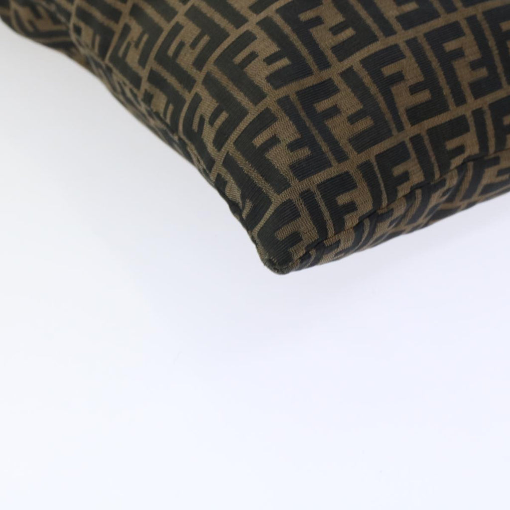 FENDI Zucca Canvas Hand Bag 2Set Black Brown 45973