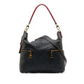 Blue Louis Vuitton Monogram Empreinte Melie Satchel
