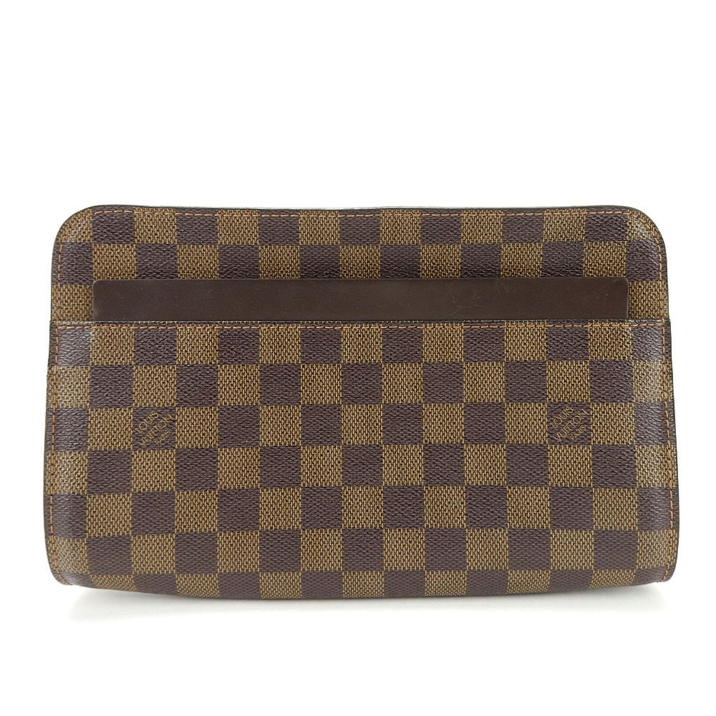 Louis Vuitton Saint Louis  Canvas Clutch Bag ()