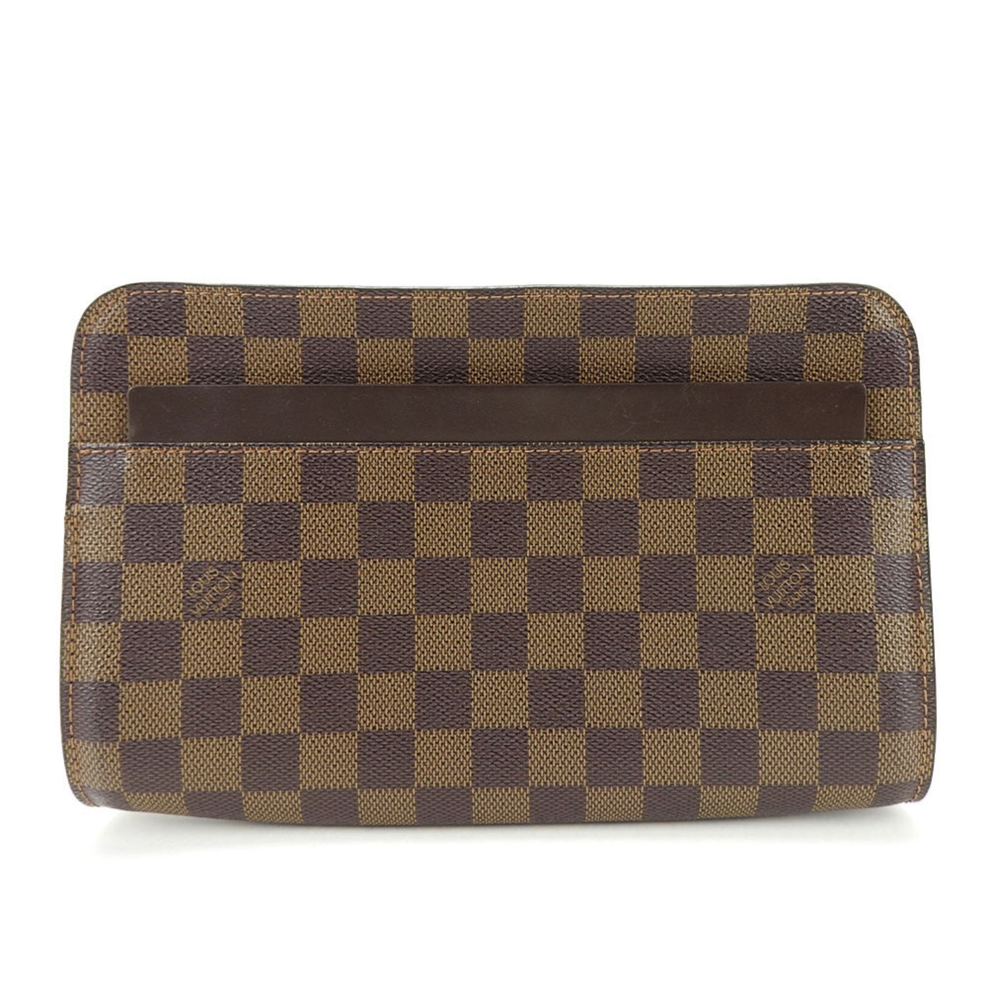 Louis Vuitton Saint Louis  Canvas Clutch Bag ()
