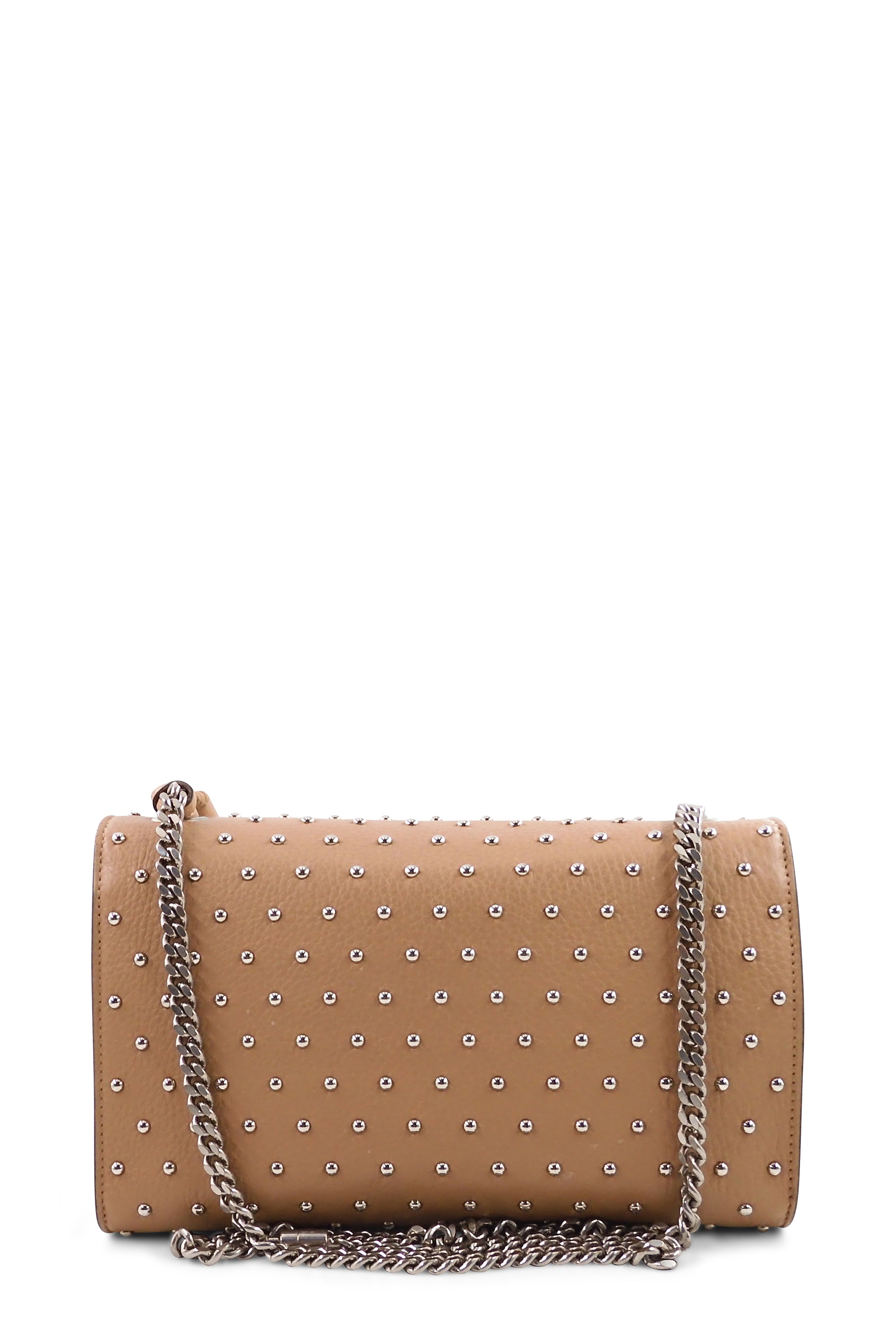 Miss Bamboo Studded Shoulder Bag