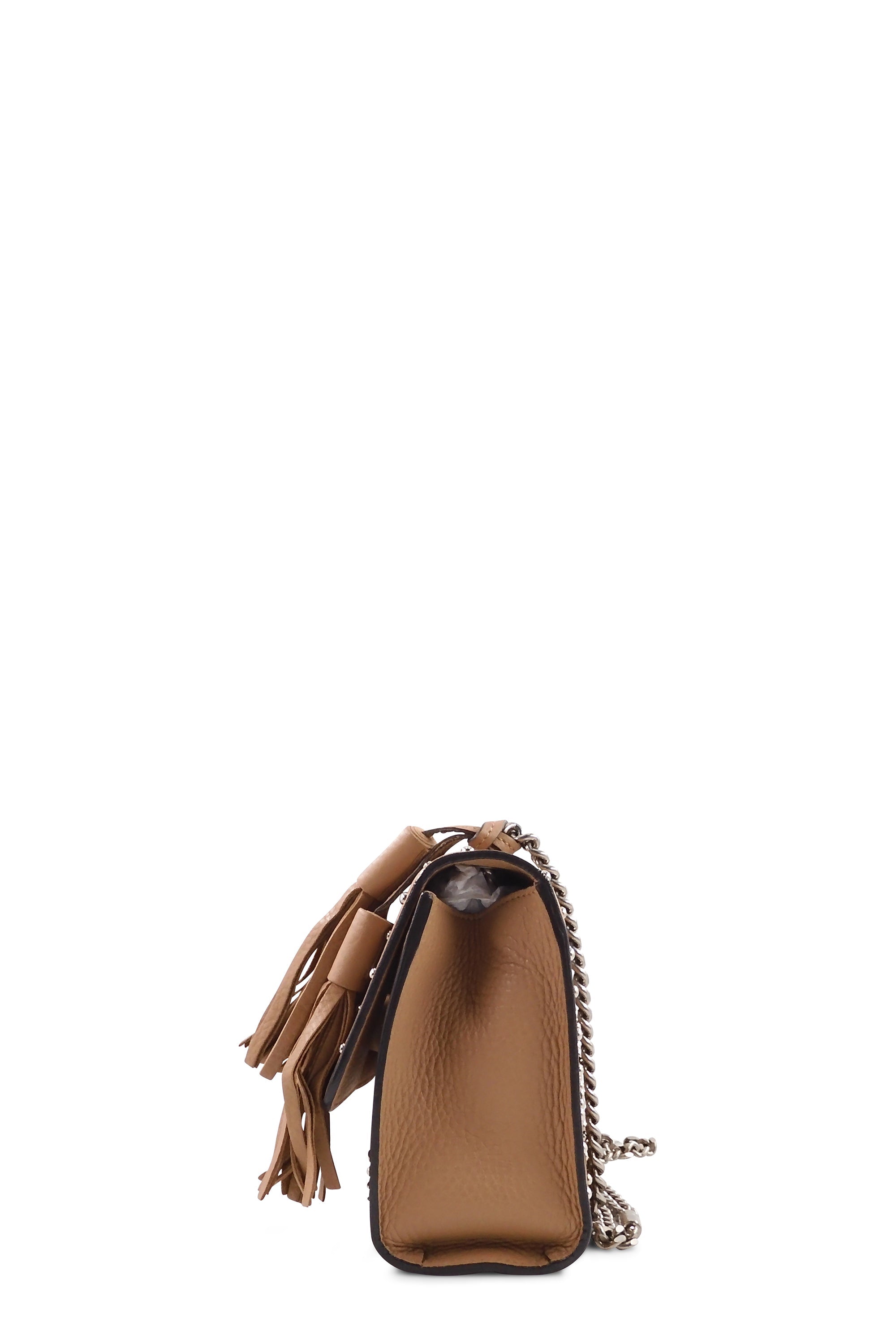 Miss Bamboo Studded Shoulder Bag