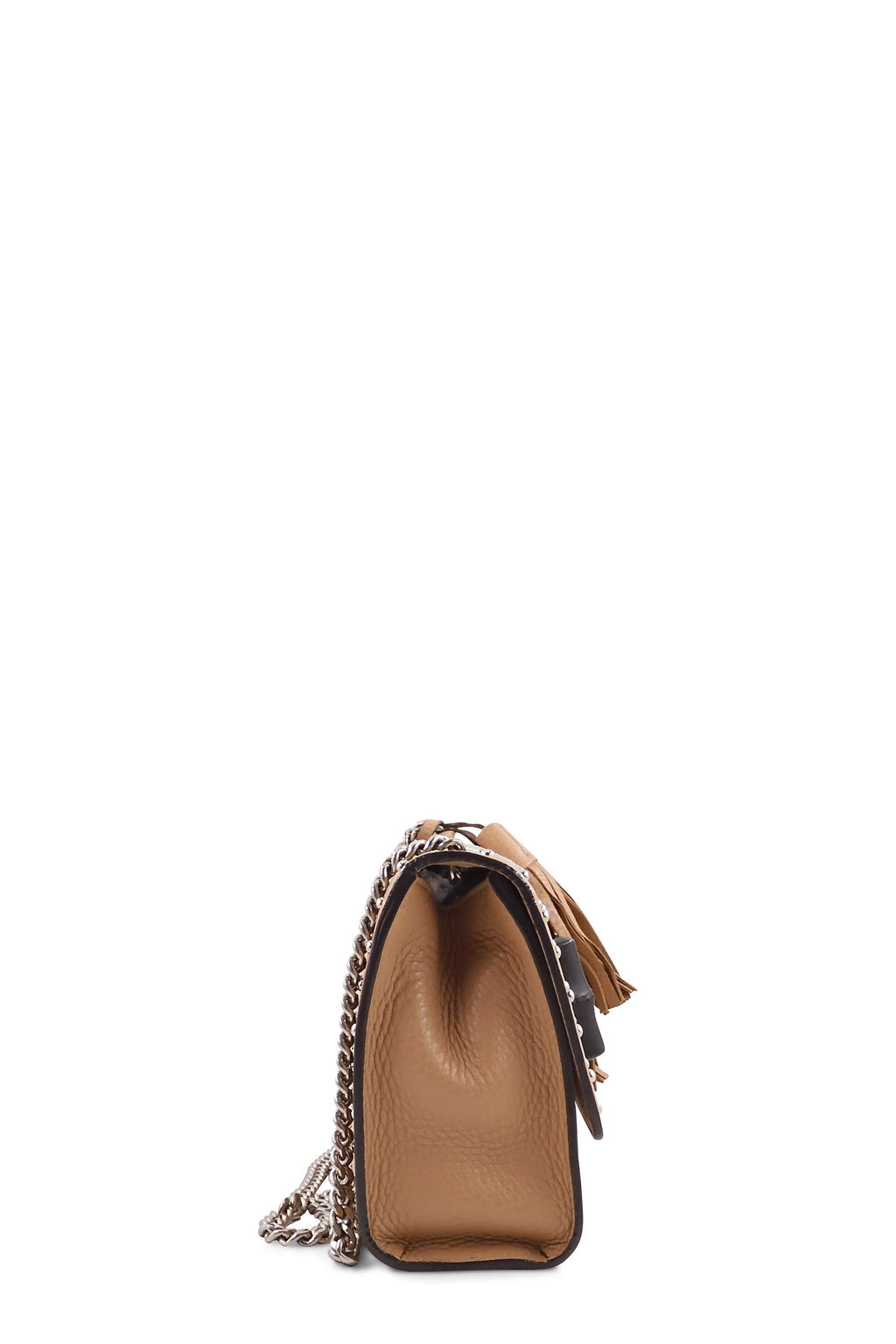 Miss Bamboo Studded Shoulder Bag