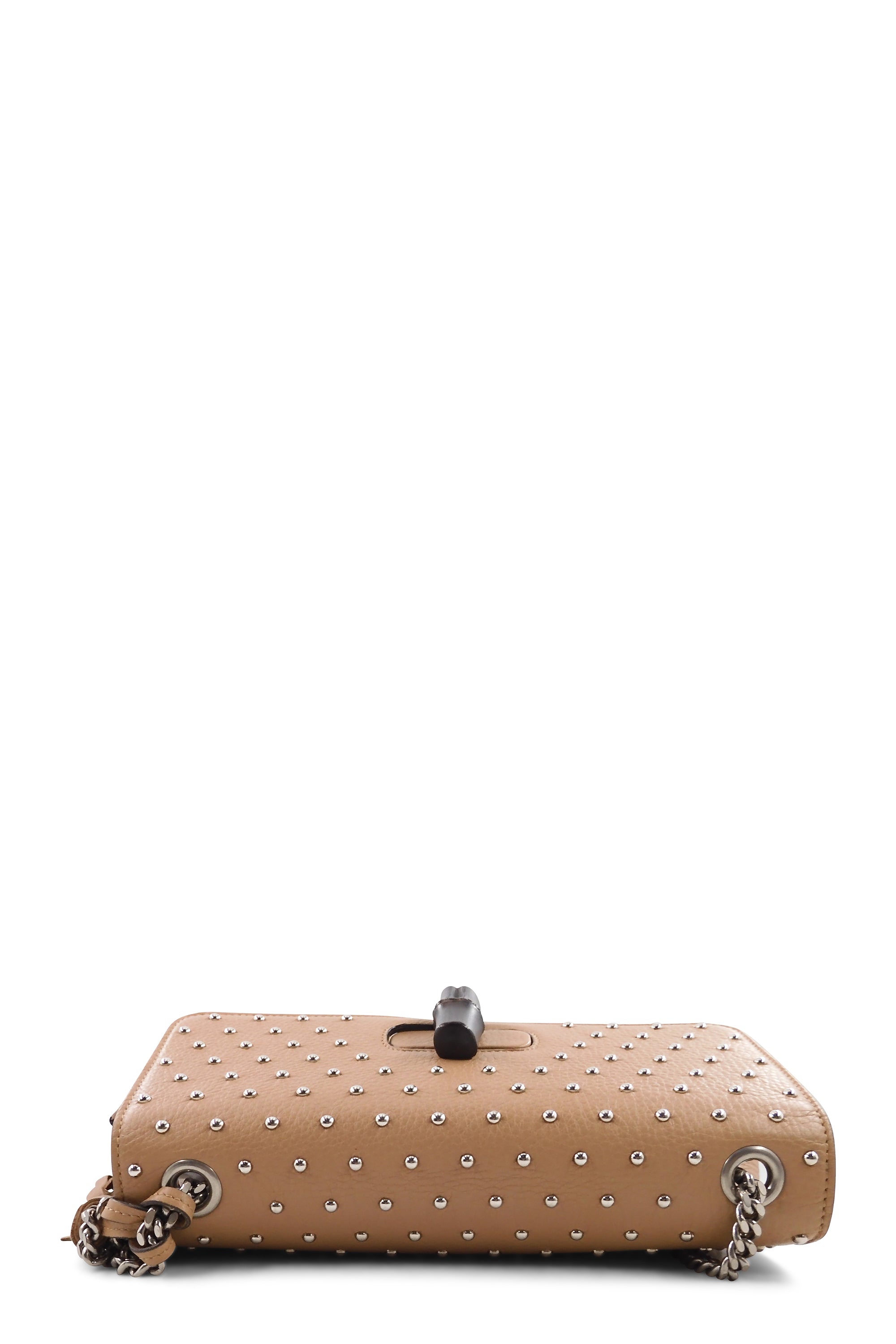 Miss Bamboo Studded Shoulder Bag