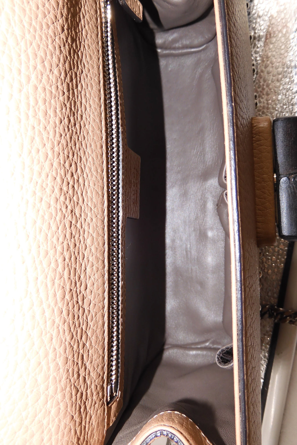 Miss Bamboo Studded Shoulder Bag