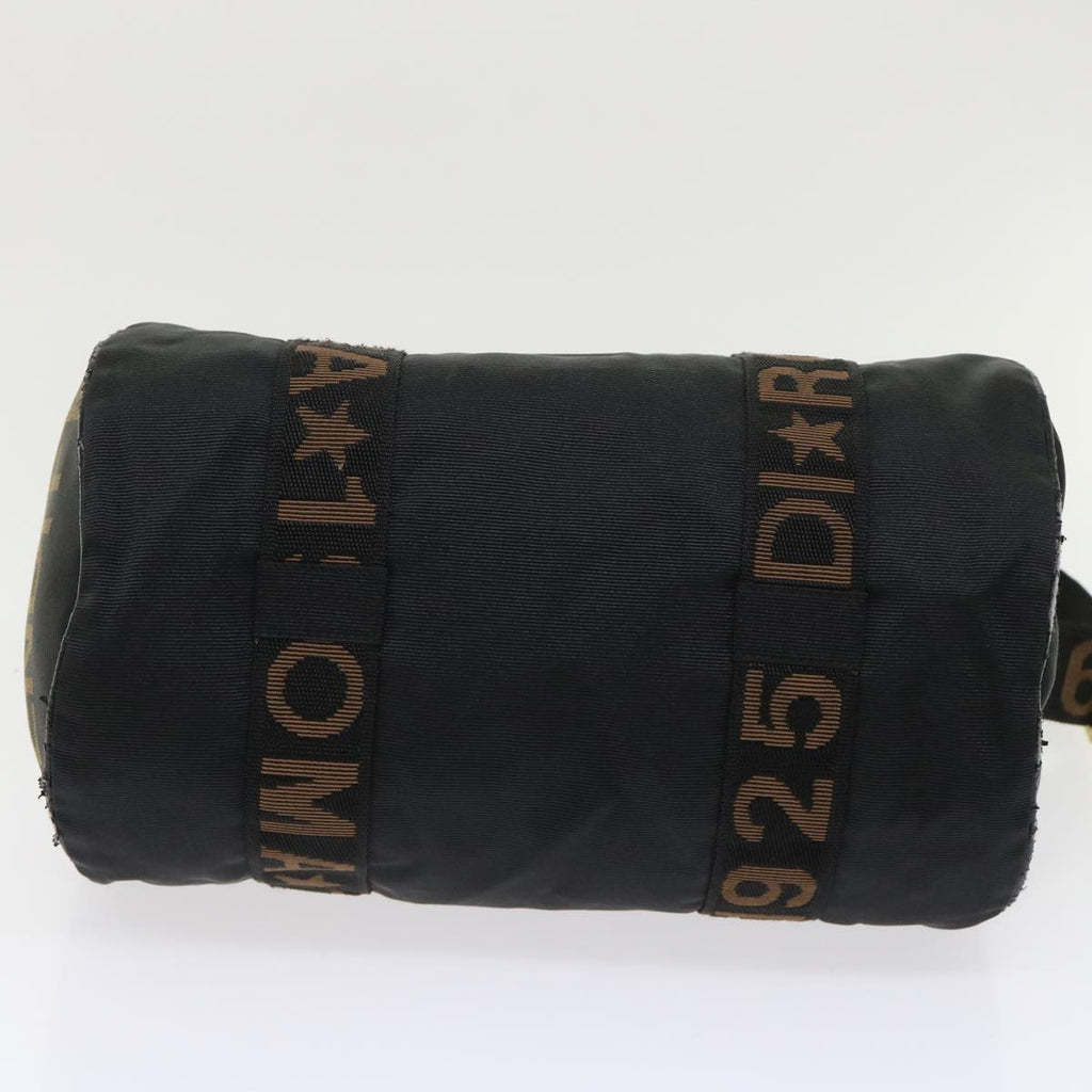 FENDI Boston Bag Nylon 2way Black 46161