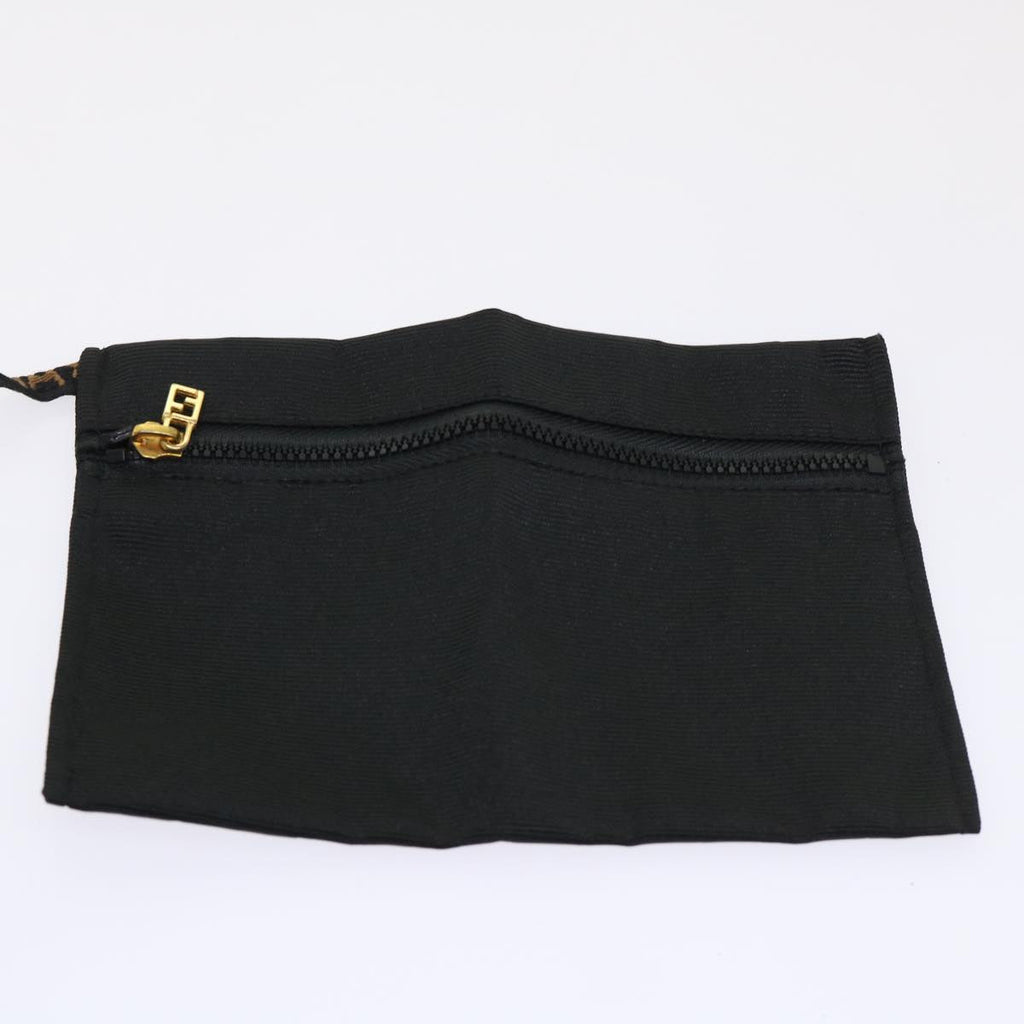 FENDI Boston Bag Nylon 2way Black 46161