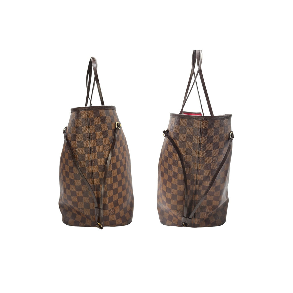 Louis Vuitton Damier Ebene Neverfull GM w/ Pouch