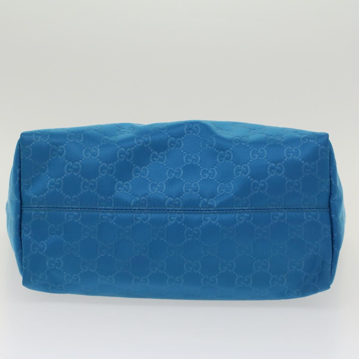 GUCCI GG Canvas Tote Bag Blue 46671