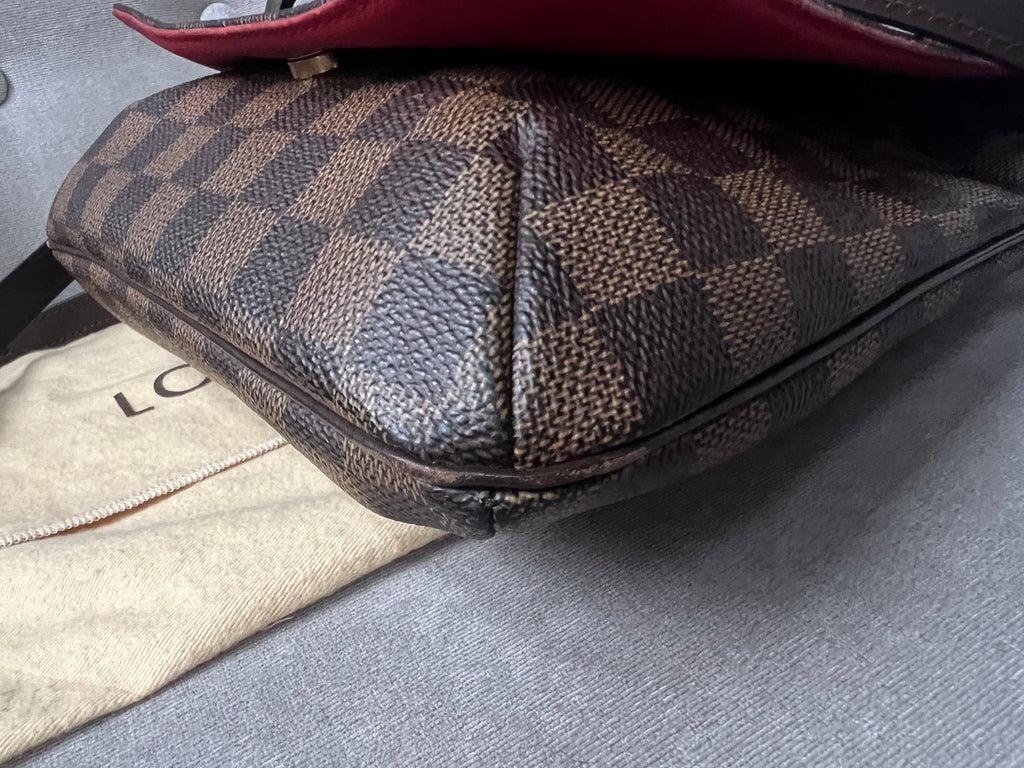 Louis Vuitton Musette Salsa PM (long strap version) Damier Ebene