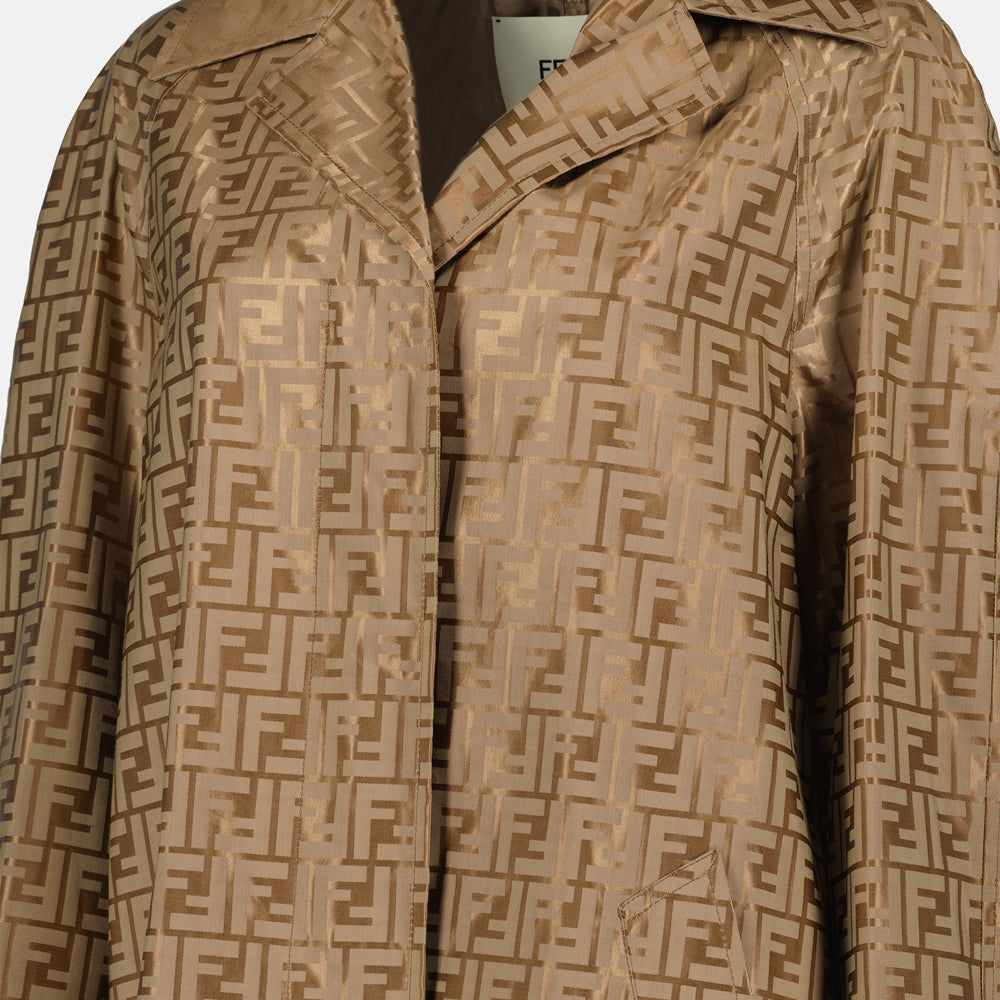 Manteau FF en jacquard