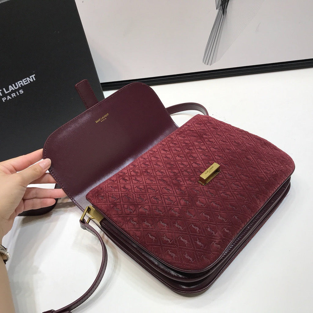 GLAMI Le Monogramme Small Satchel In Monogram Canvas And Smooth Bungurdy For Women 9in/23cm YSL